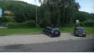Parkování před apartmánem